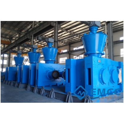 Dry roll press granulator